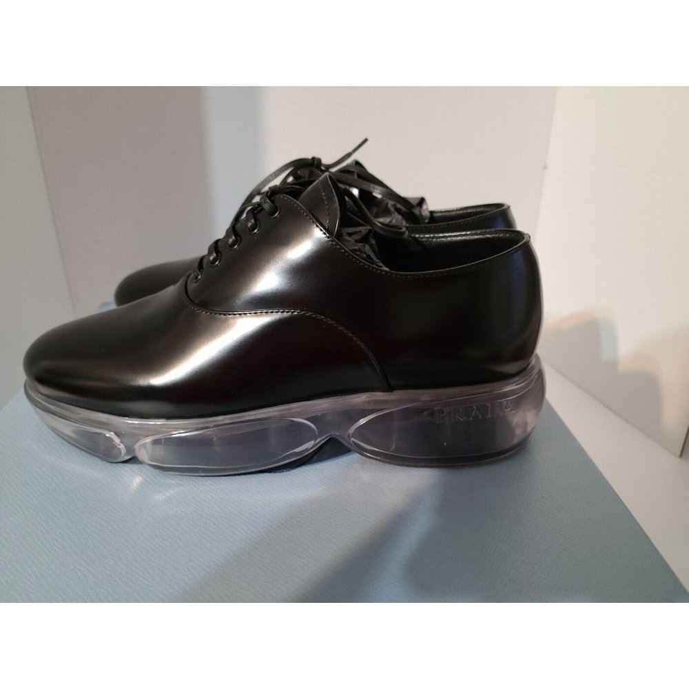 Parada Women's Calzature Donna Black Shoe Transparent Sole  7.5